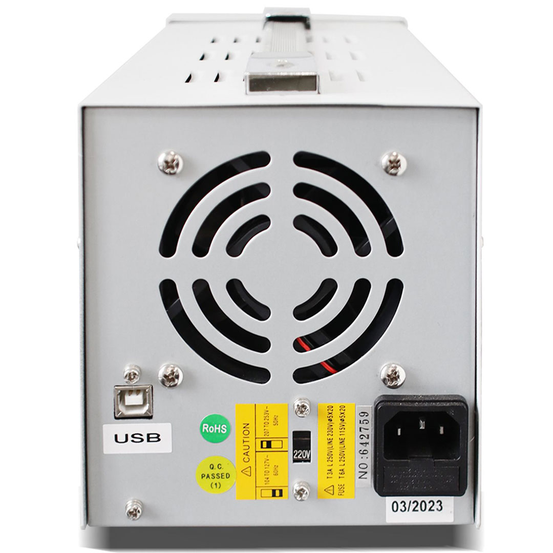 PeakTech® P 6173, Digital Labornetzgerät 0-30 V / 0-5 A DC & USB