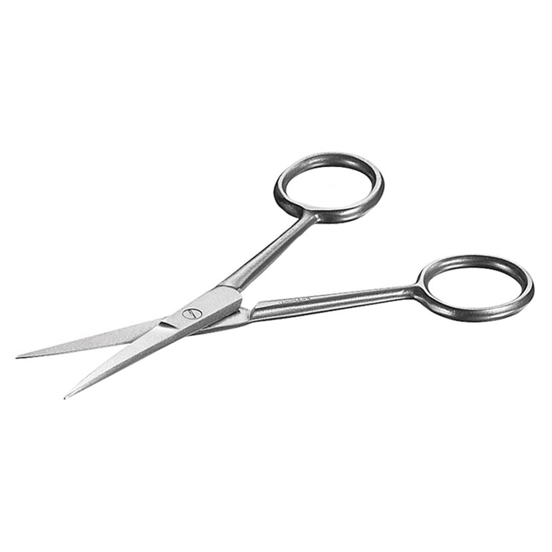 USBECK Mikro-Schere, spitz, gerade, rostfrei, 11.5cm