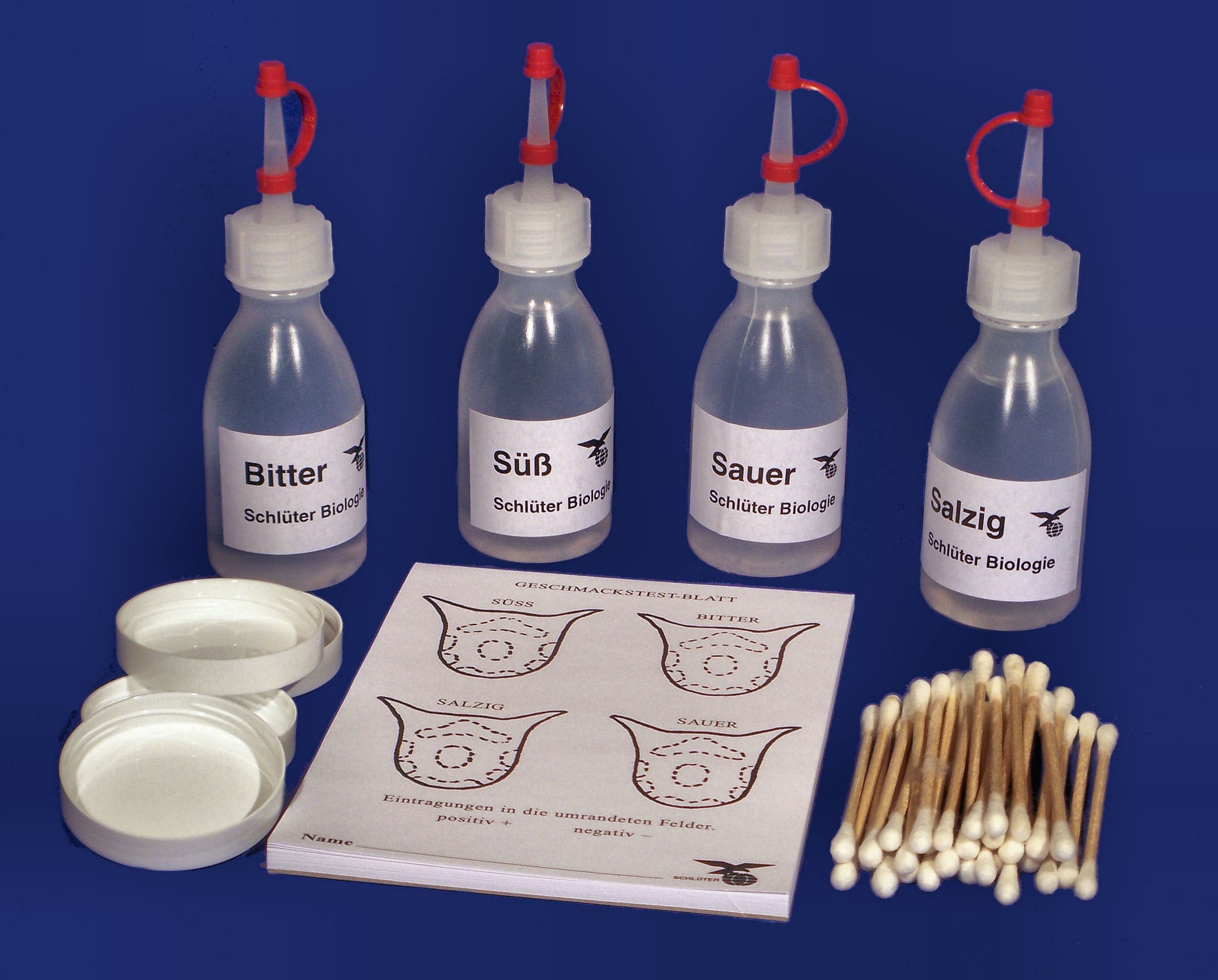 Geschmackstest-Kit