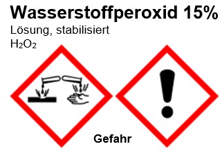 Wasserstoffperoxid 15%, stabilisiert, 1000ml
