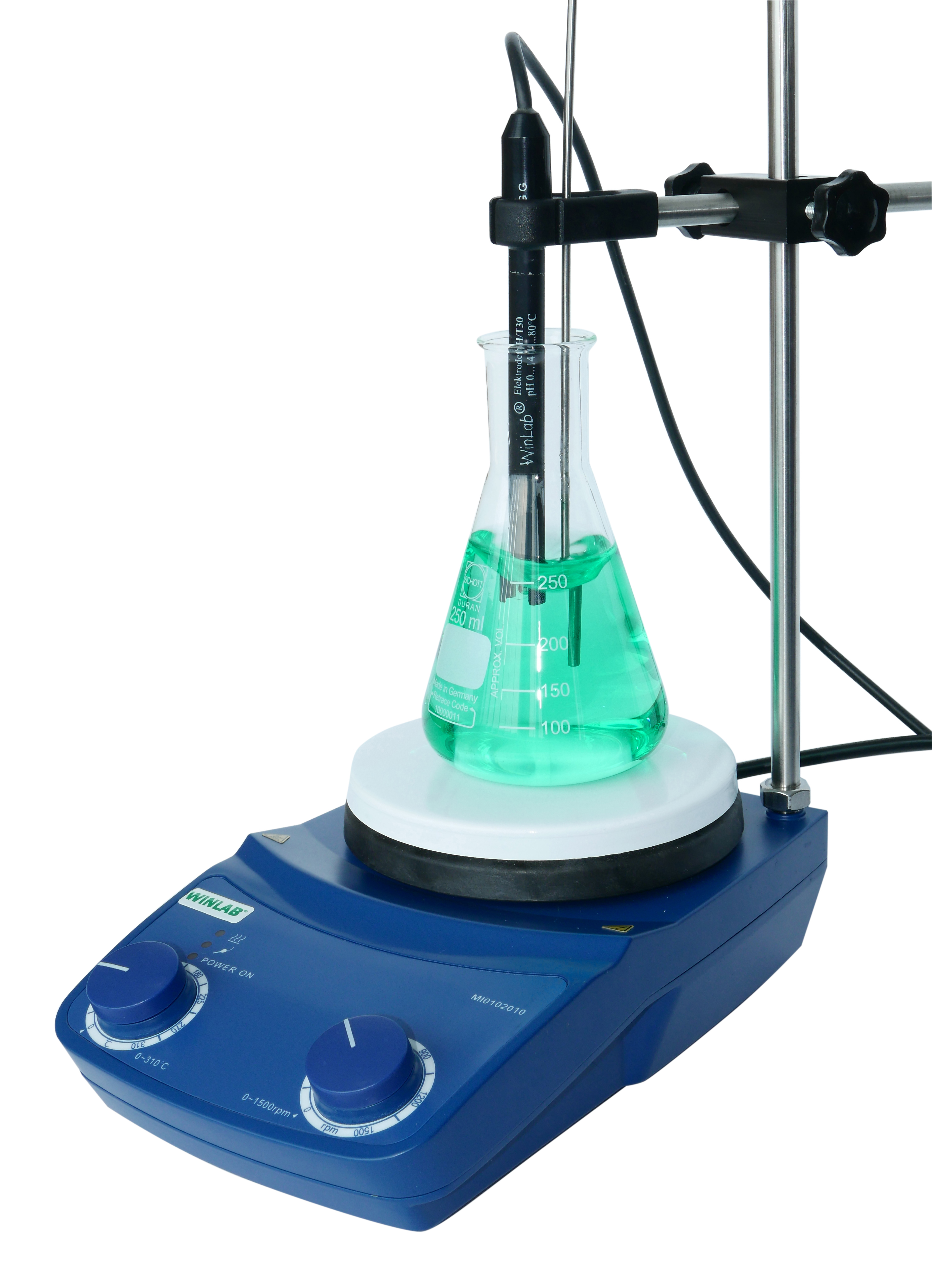 Magnetrührer 2010 mit Heizplatte