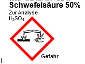 Schwefelsäure  50%, technisch, 1000ml