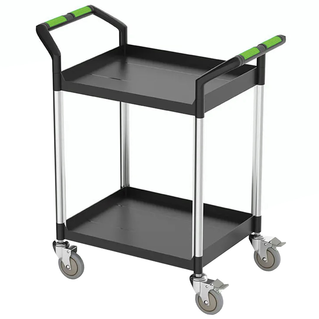 DuraLab Rollwagen mit 2 Tablaren, 85x48x95cm DuraLab Rollwagen mit 2 Tablaren, 85x48x95cm