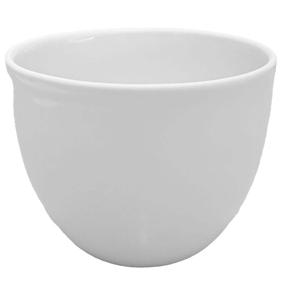 Schmelztiegel Porzellan, DxH=50x40mm, 50ml
