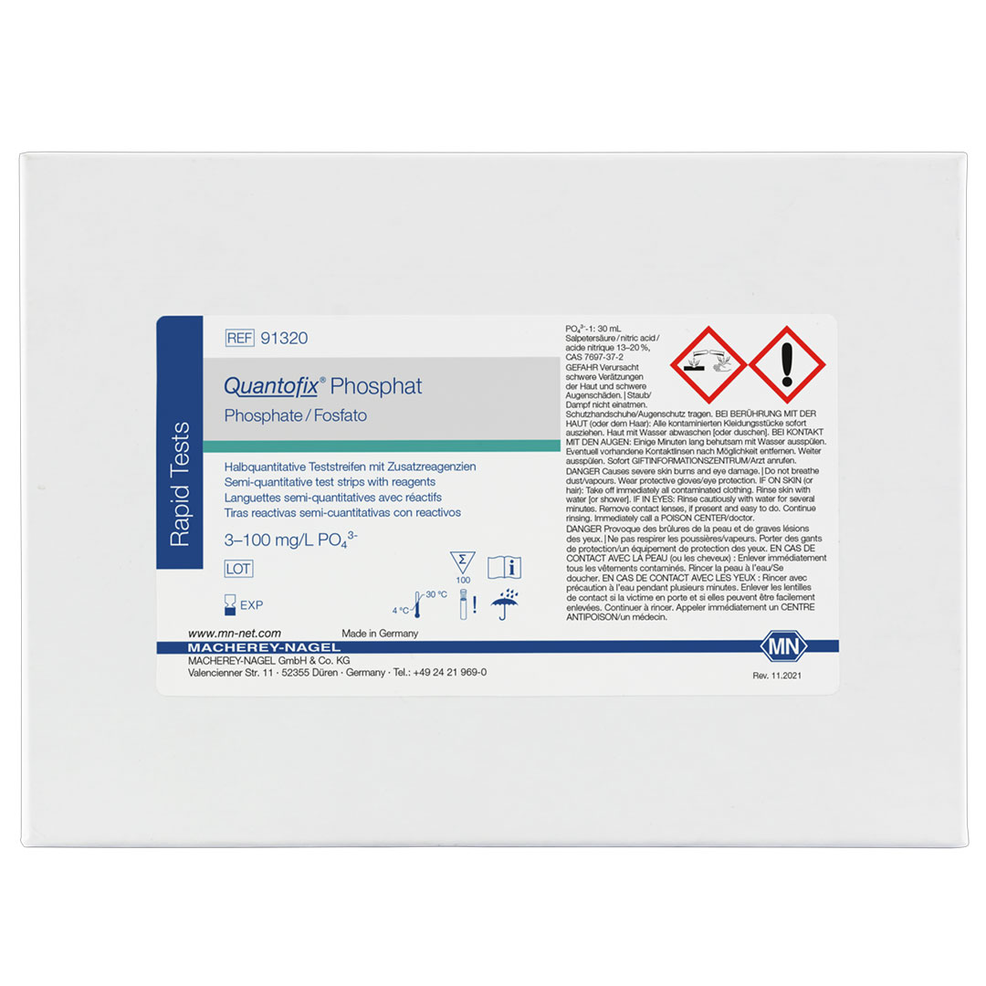 MACHEREY-NAGEL Phosphat Quantofix 0-1000mg/l, 100 Stäbchen