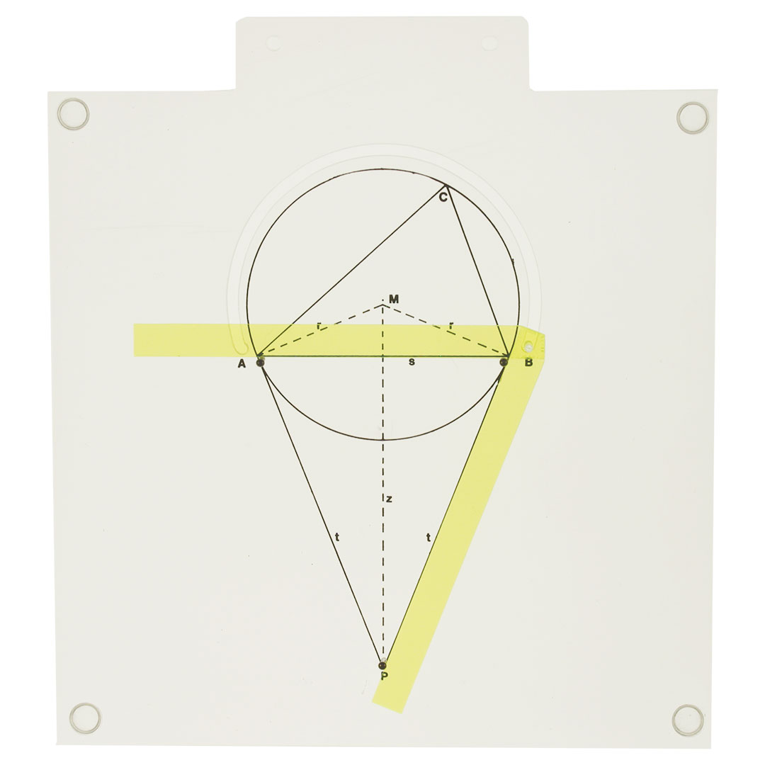 GÜNTER HERRMANN Winkel, starr, im+am Kreis, OHP-Mod