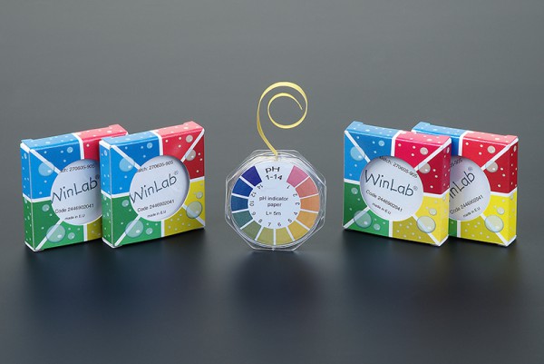 Universalindikator Papier, pH 1-14, Rolle L=5m