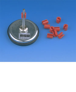 Magnetsockel D=50 mm, M8/Achse 4 mm