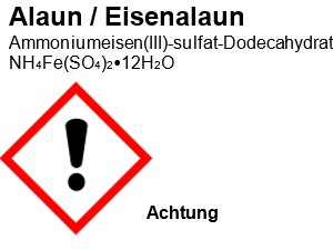 Alaun / Eisenalaun, 500g