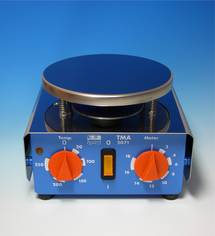 Magnetrührer mit Heizplatte aus Edelstahl, rund, CE