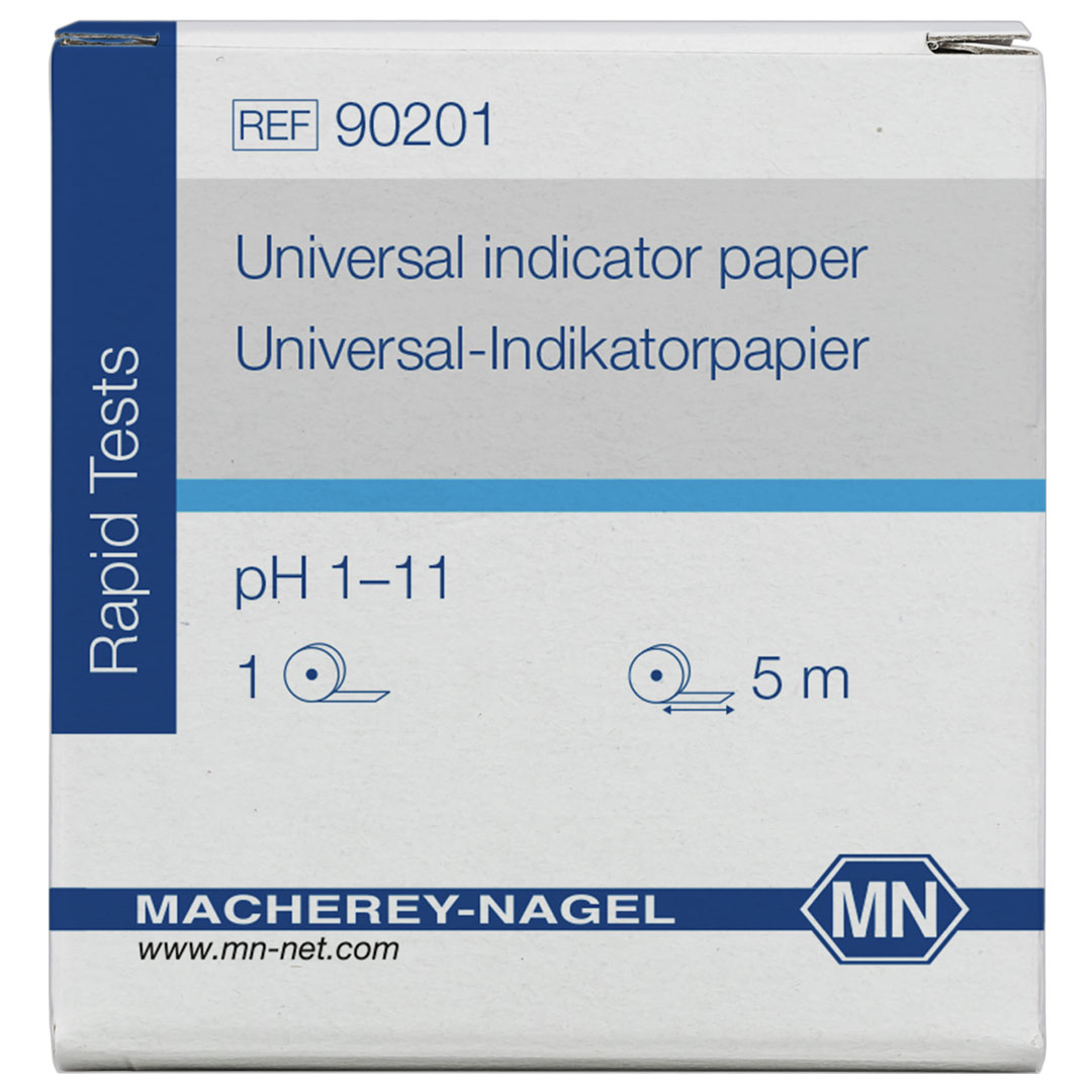 MACHEREY-NAGEL pH-Indikatorpapier 1-11, m.Farbskala,  L=5m