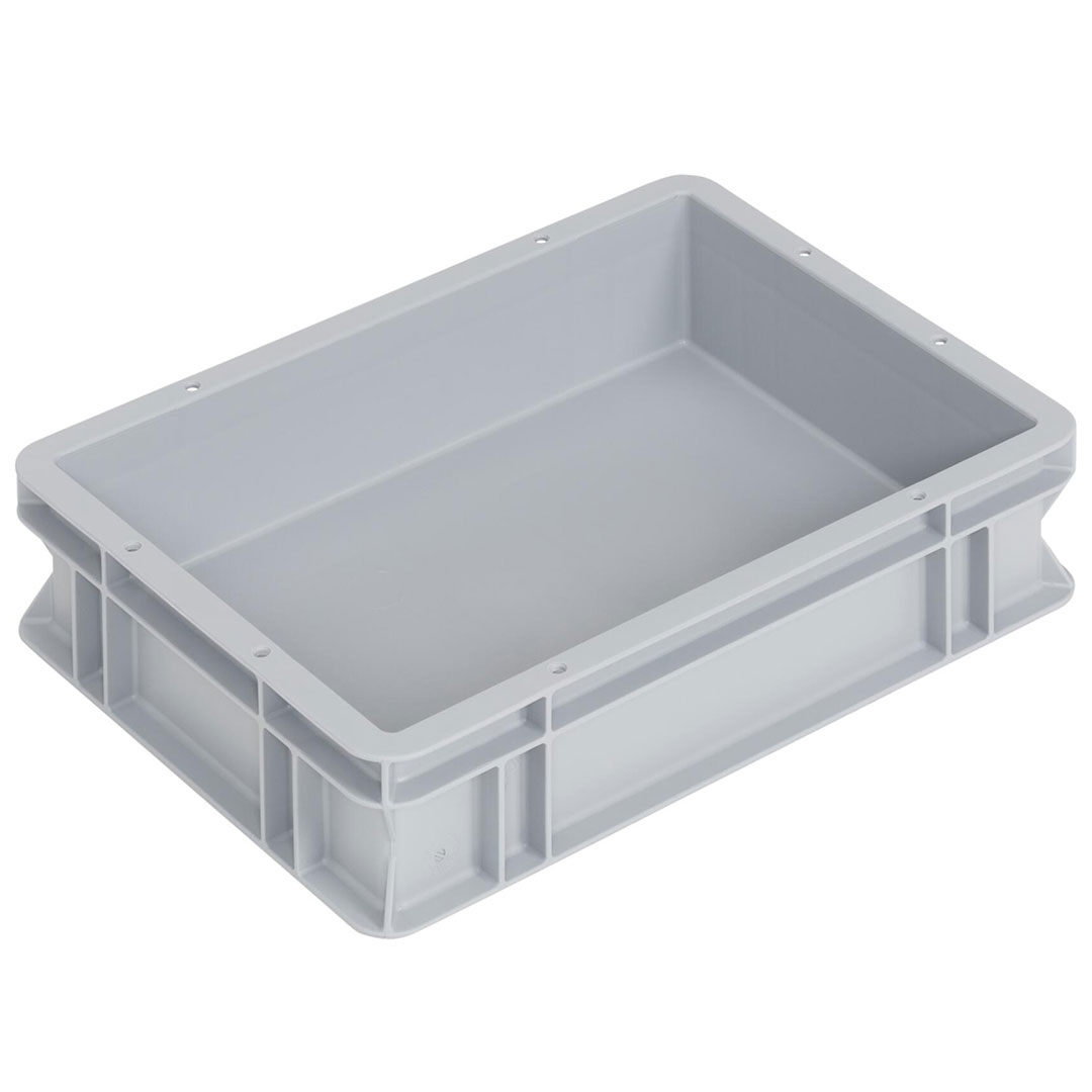 WEZ Stapelbehälter Logiline LL 40x30x10,1 cm grau