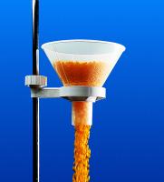 Pulvertrichter PP, D=70mm, Stiel-D=15mm Pulvertrichter PP, D=70mm, Stiel-D=15mm