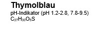 Thymolblau Indikator, pH 1.2-9.5, 5g