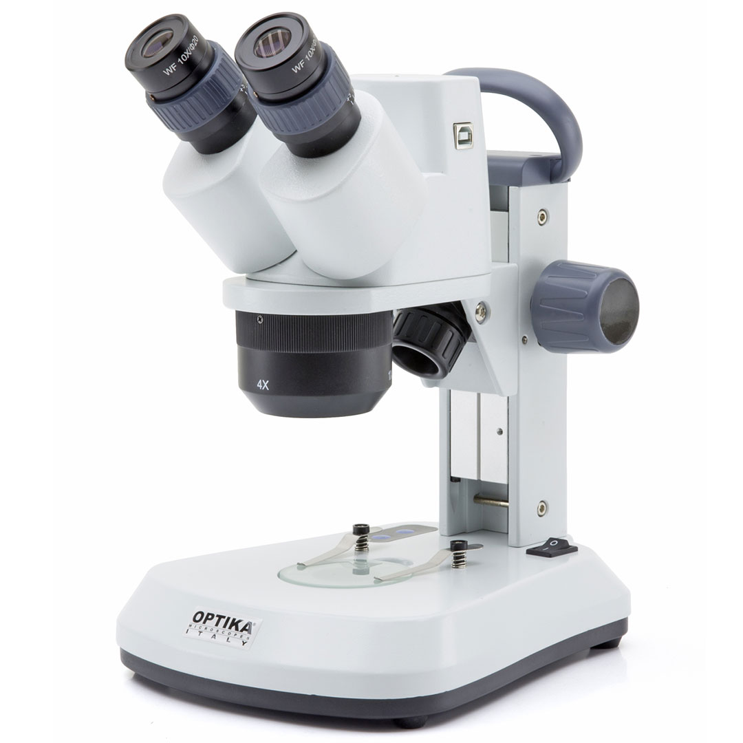 OPTIKA Mikroskop Stereo 1x/2x-4x, SFX91D, mit eingebauter 5MP USB Digitalkamera