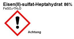 Eisen(II)-sulfat Heptahydrat, 99,5-105,0%, 250g