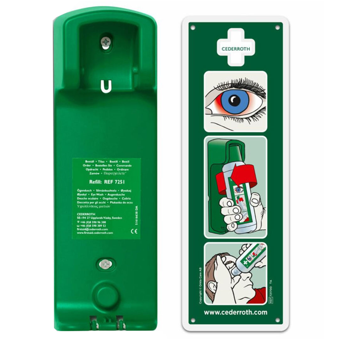 Wandhalterung für Augenspülflasche Cederroth 1 x 0.5 l