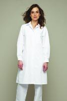 Damen-Labormantel weiss, Gr. 38, Baumwolle 100%