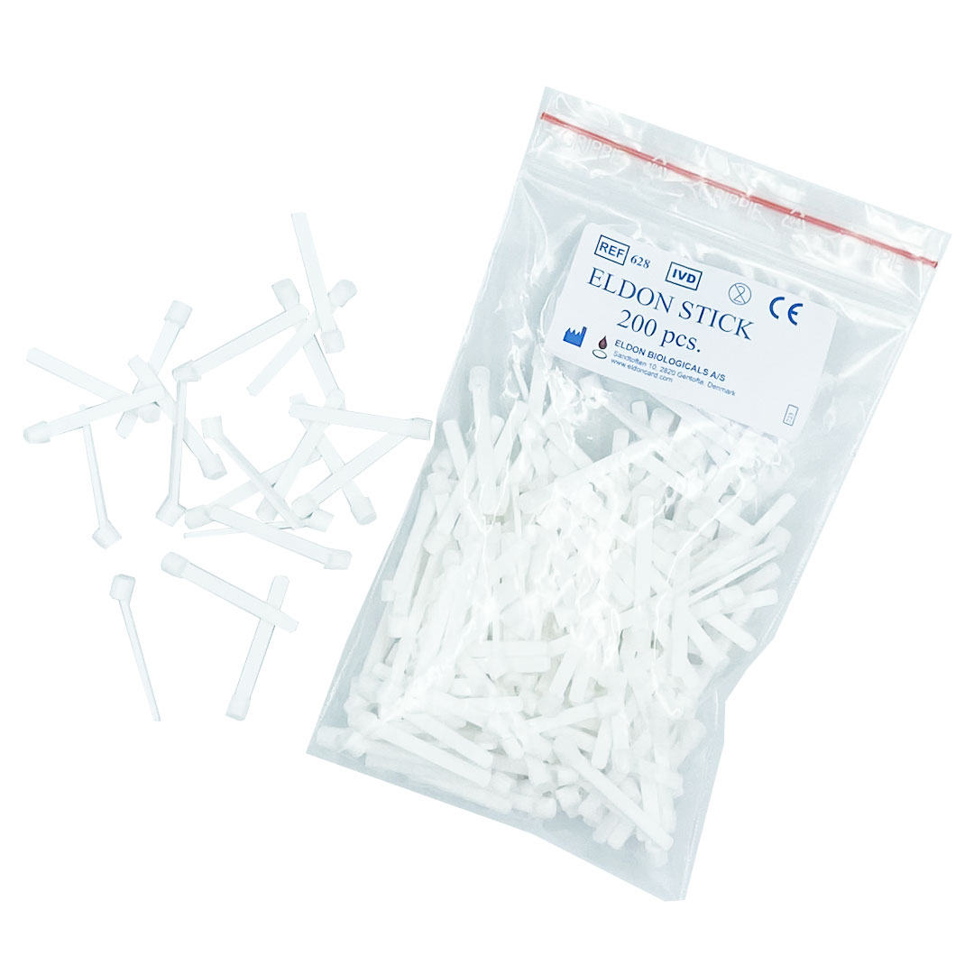 ELDON-Sticks, Kunststoff, weiss, 200Stk.