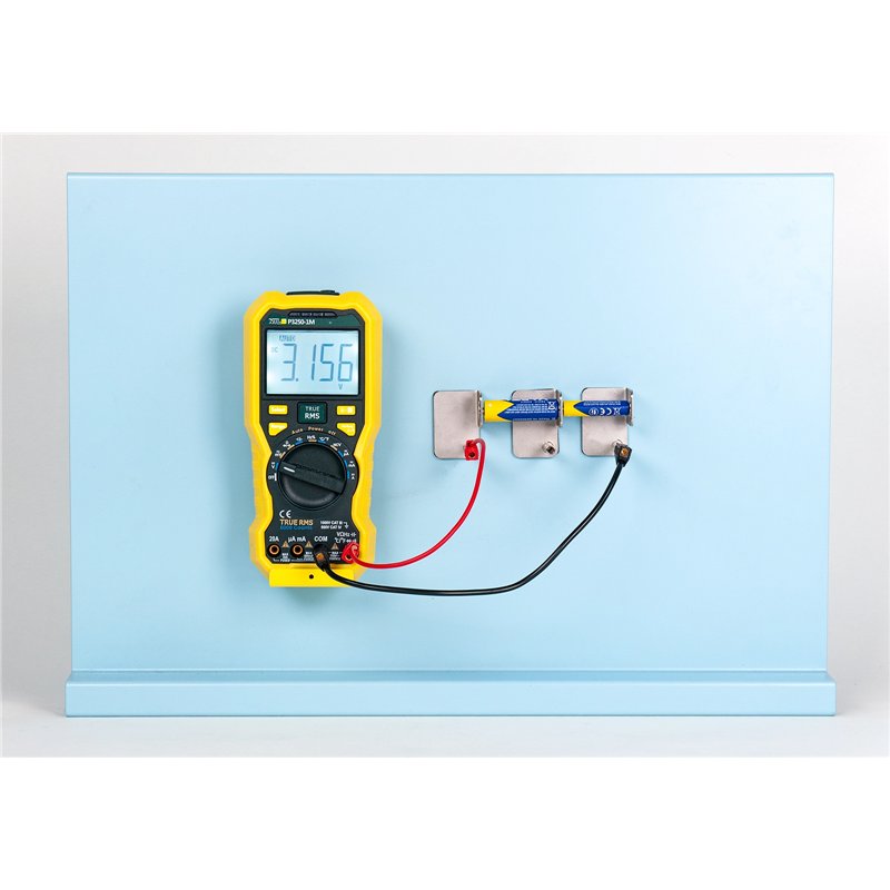 Abgreifbuchse für Batterien 1,5V, magnetisch
