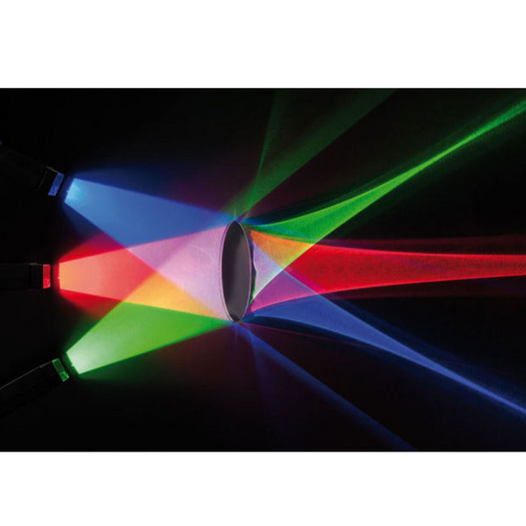 LED-Strahler 3-Set. rot, grün, blau