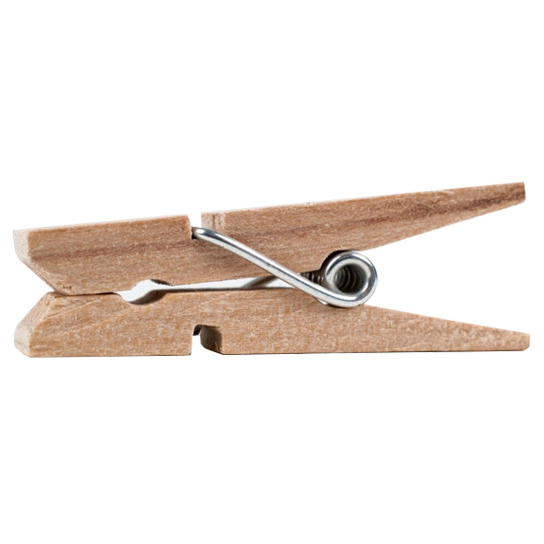 Klemme Holz, klein, L=35 mm