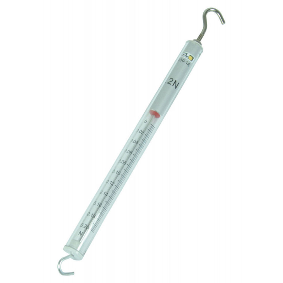 Kraftmesser 0,2N, transparent, grau, Kraftmesserhülse: L=215 mm