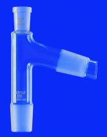 Destillier-Aufsatz, 2xNS29/32, 1xNS14/23