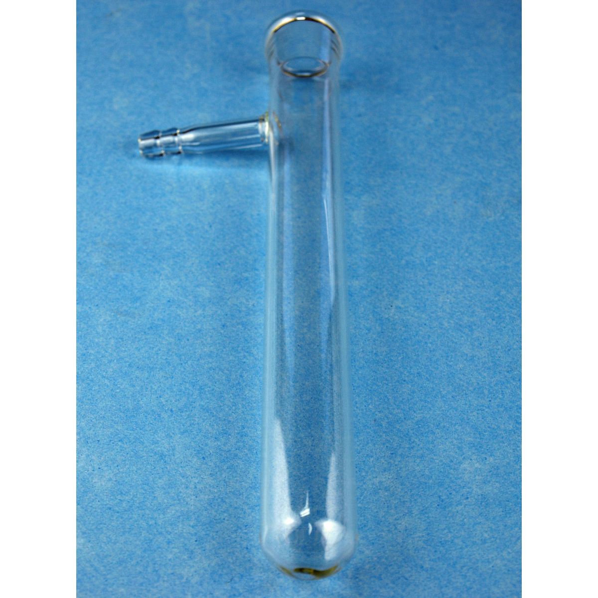 Reagenzglas Boro 3.3 mit Rand und seitlicher Olive, 180x18mm