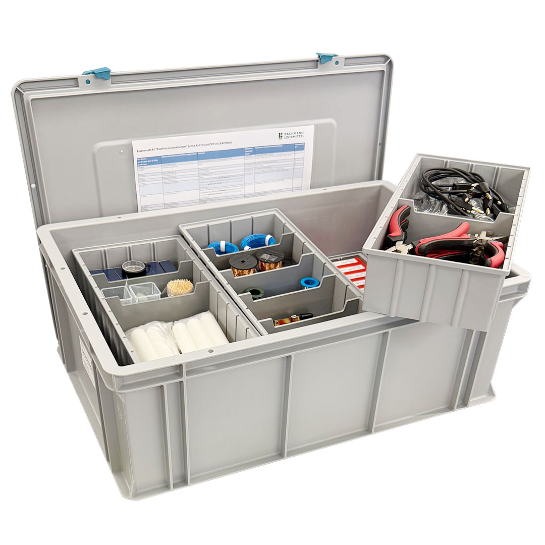 NaTech Klassensatz "Elektrische Schaltungen" 8.1 Premium, für 8 Gruppen