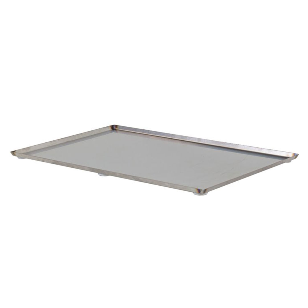 Schutzplatte und -wanne, Edelstahl, 517x330 mm