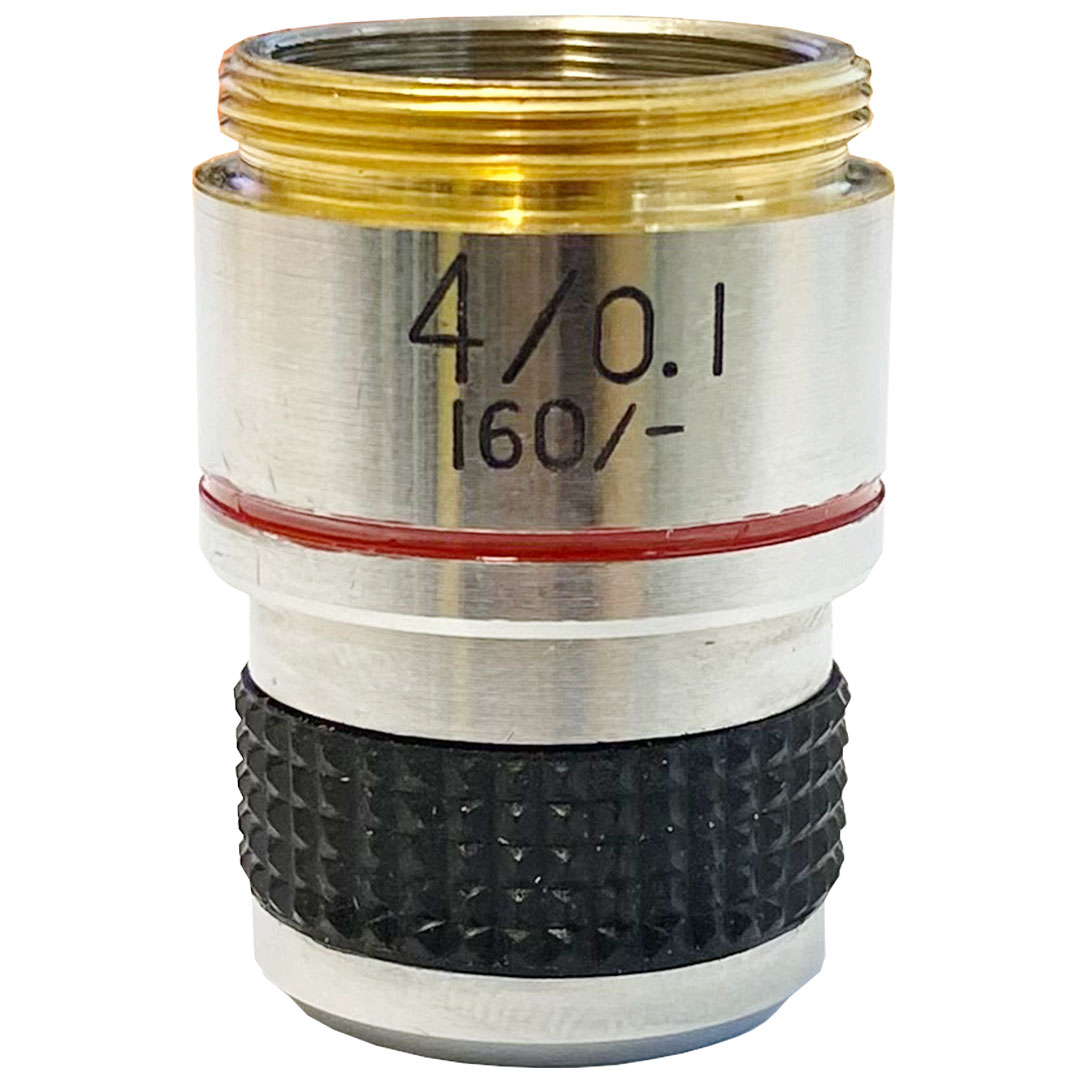 EUROMEX Objektiv  4x  N.A. 0,10