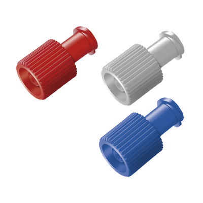 Verschlusskonen, Combi-Stopper zu Luer Lock-Ansatz, 10Stk. Verschlusskonen, Combi-Stopper zu Luer Lock-Ansatz, 10Stk.