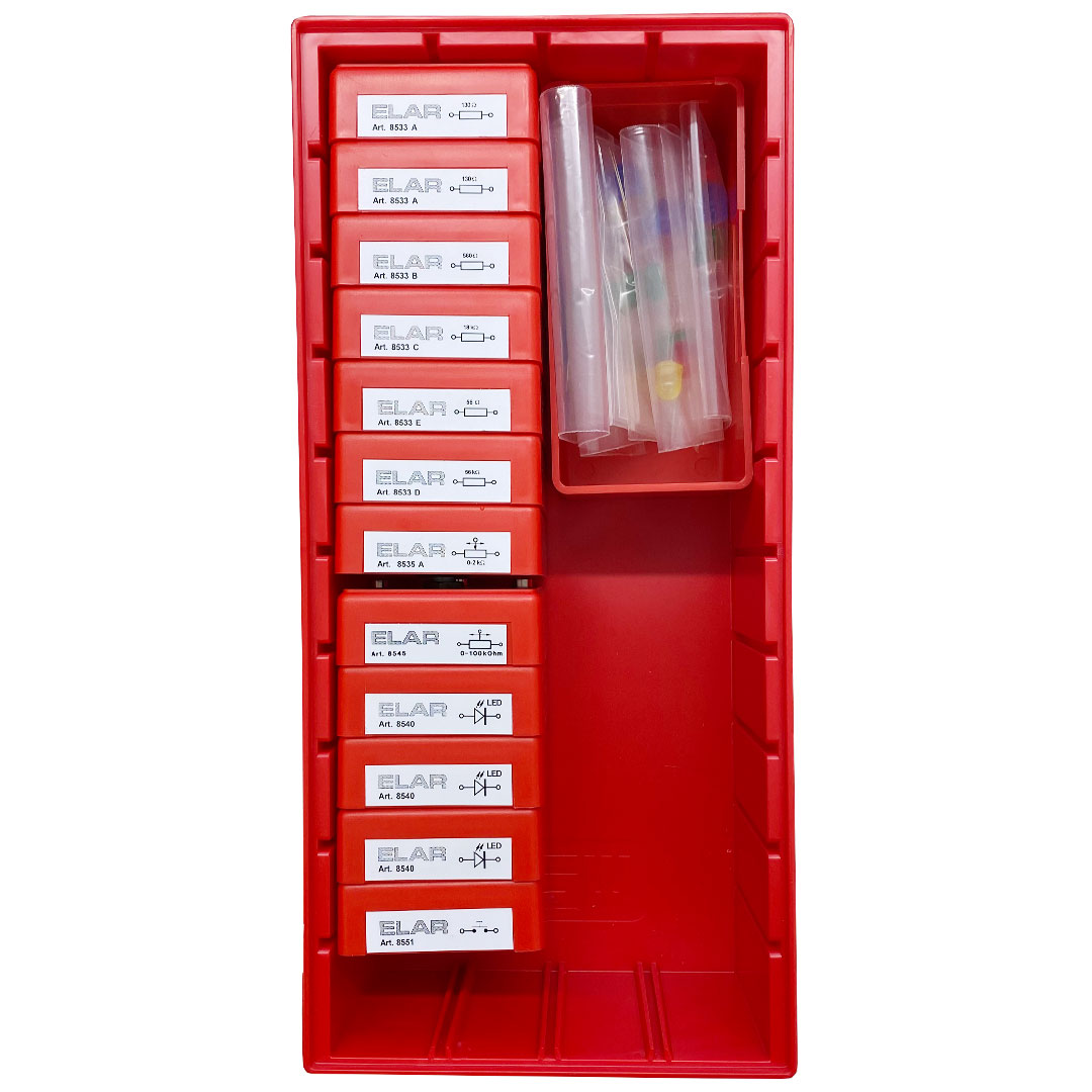 ELAR Ergänzungskasten B zu NaTech 9, Elektronische Schaltungen