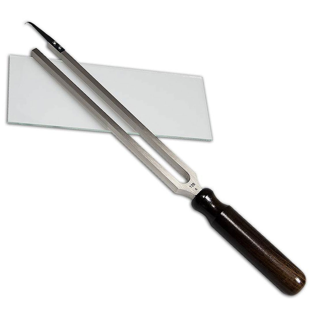 Stimmgabel c100Hz mit Schreibspitze