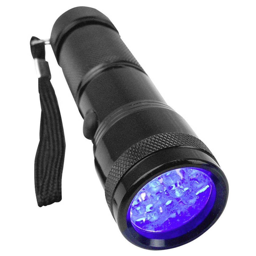 Taschenlampe UV-LED mit Handschlaufe