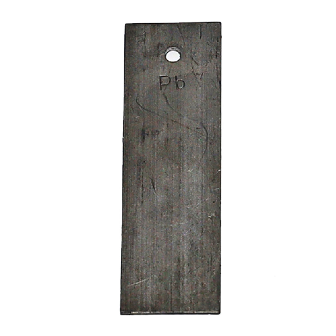 Elektrode Blei, 85x25x1mm