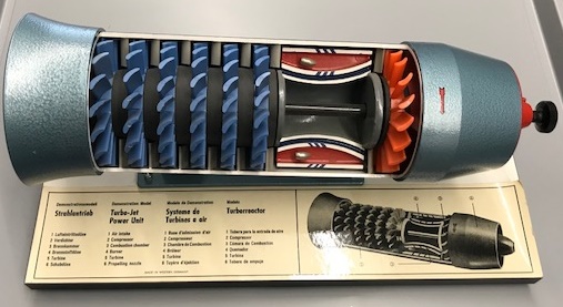 Turbine klein, Modell