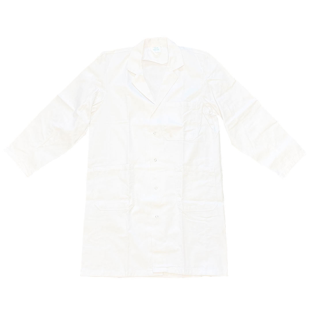 Labormantel Kinder Gr. 140, 100% Baumwolle