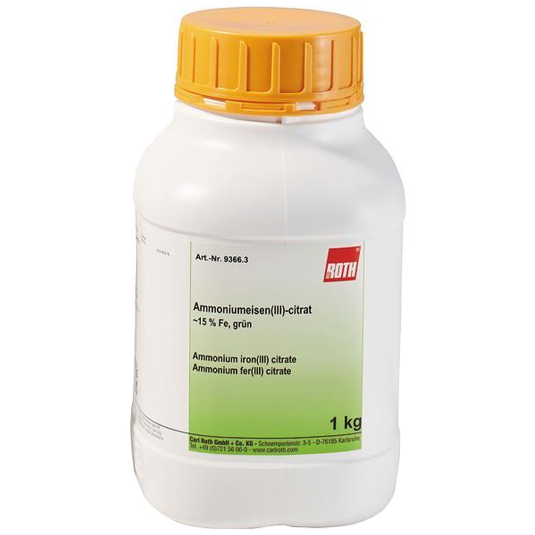Ammoniumeisen-(III)-citrat, 1000g, grün