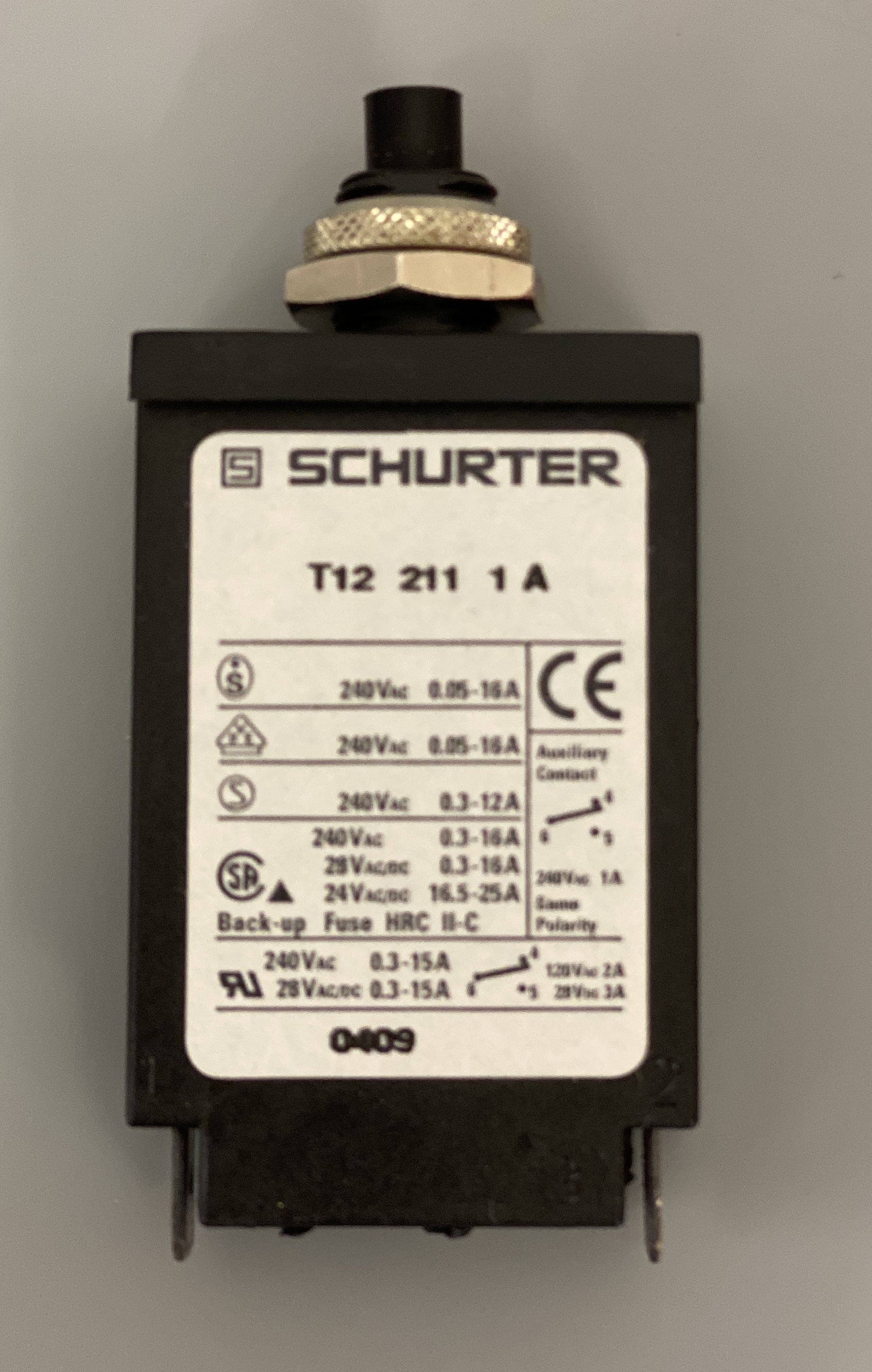 Geräteschutzschalter 1A zu PA7184