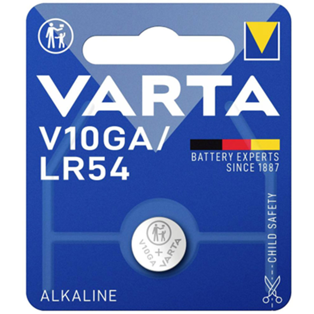 Varta Power Batterie, 1.5V, LR54,  Blister mit 1 Stk.