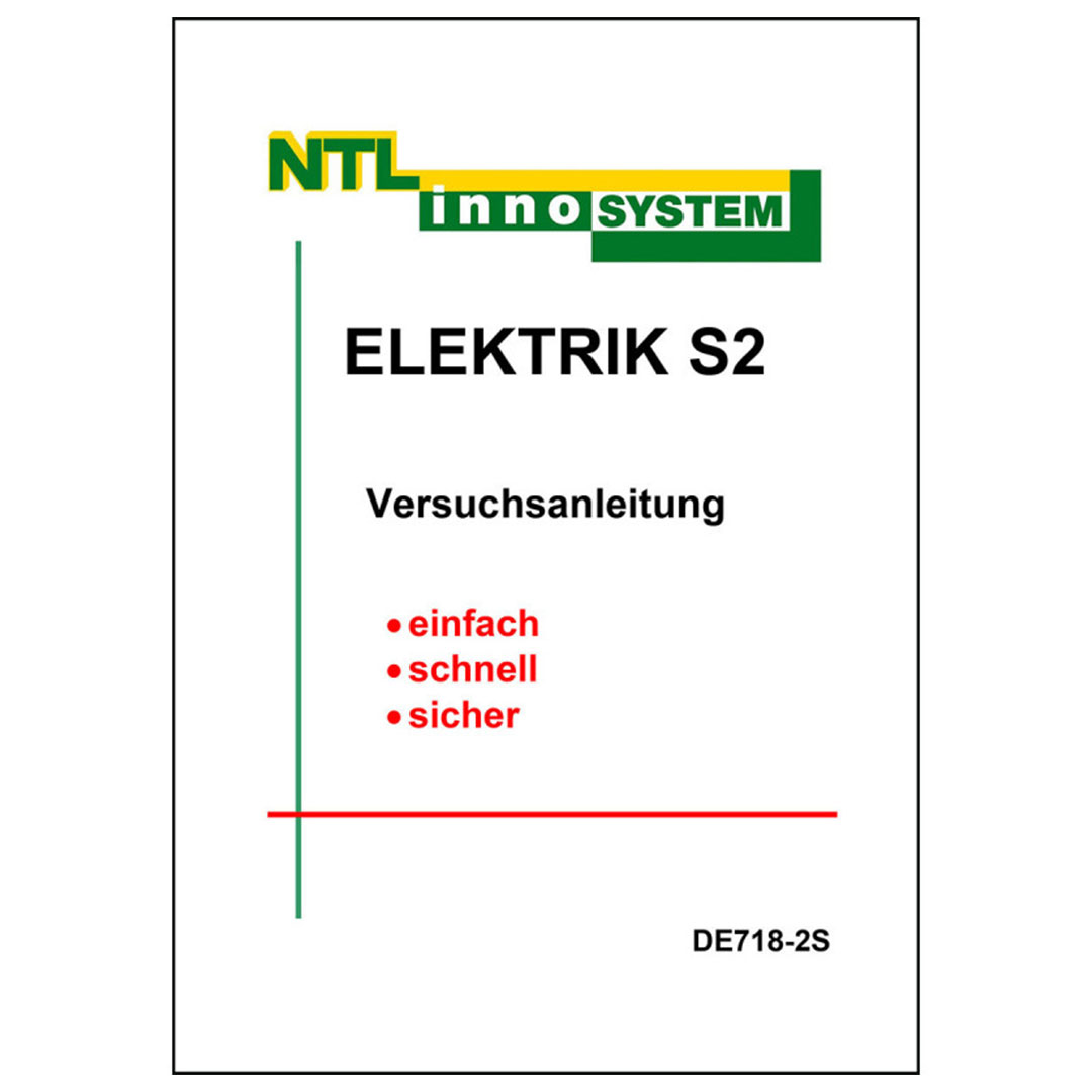 Versuchsanleitung "Elektrik S2 - inno" Heft SW