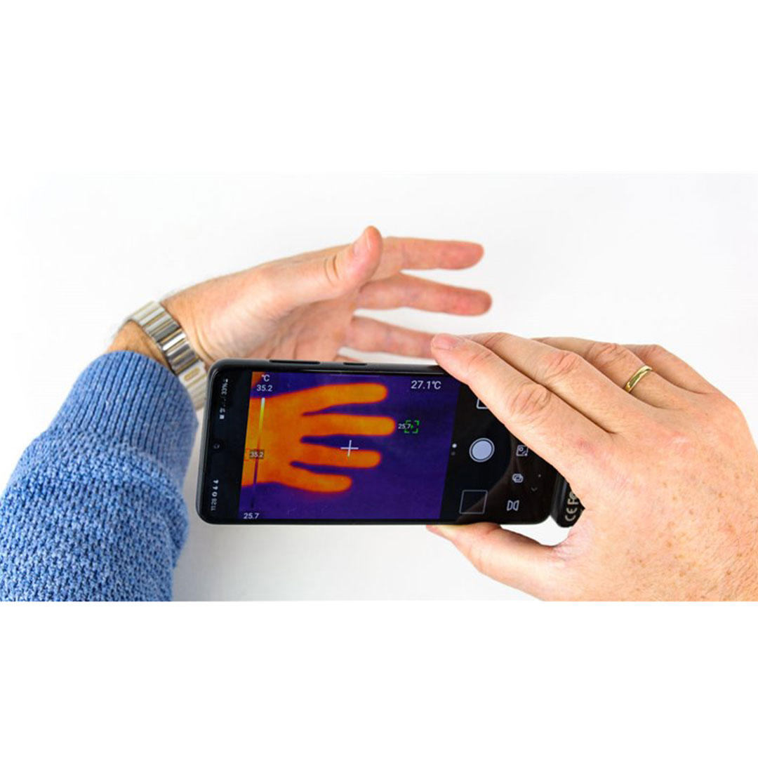 Wärmebildkamera für iOS, 120x90 Pixel, -20 … +400 °C