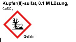 Kupfer(II)-sulfat, 0.1 M Lösung, 1000ml