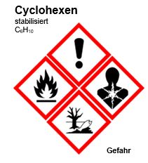 Cyclohexen stabilisiert zur Synthese, 500ml