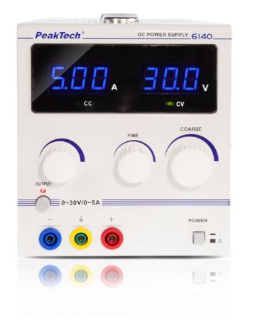 DC Linear Labornetzgerät ~ 0-30V / 0-5A