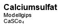 Calciumsulfat / Modellgips, 1000g