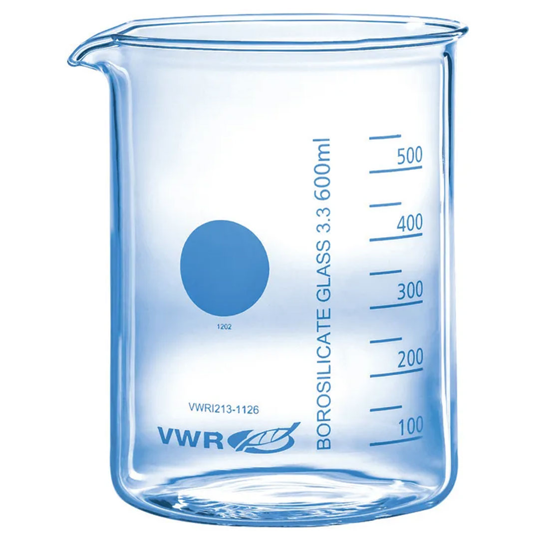 Becherglas Boro 3.3, n.F., graduiert, 2000ml