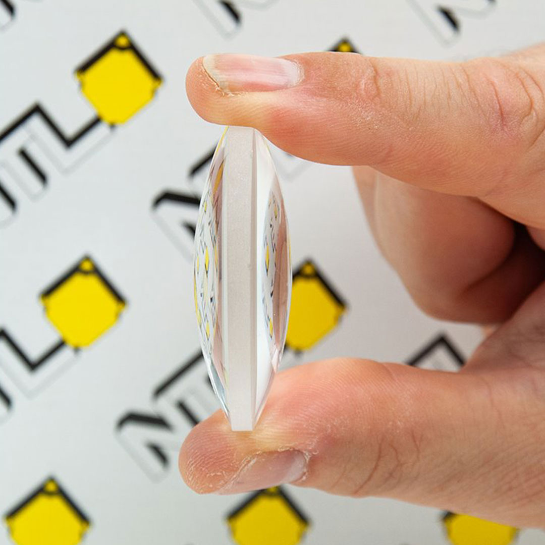 Linsen aus optischem Glas, Set 4Stk.